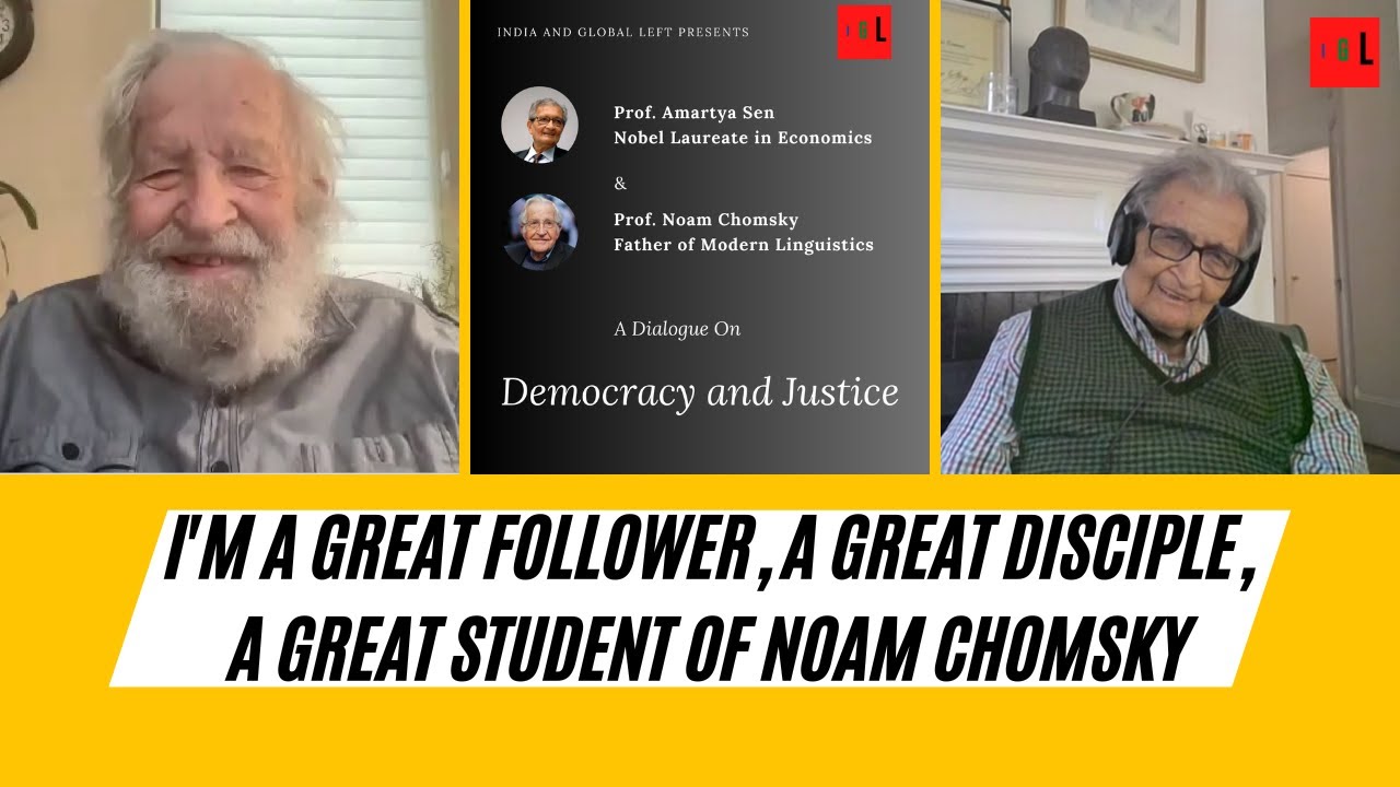 Noam Chomsky & Amartya Sen: Debates wage 