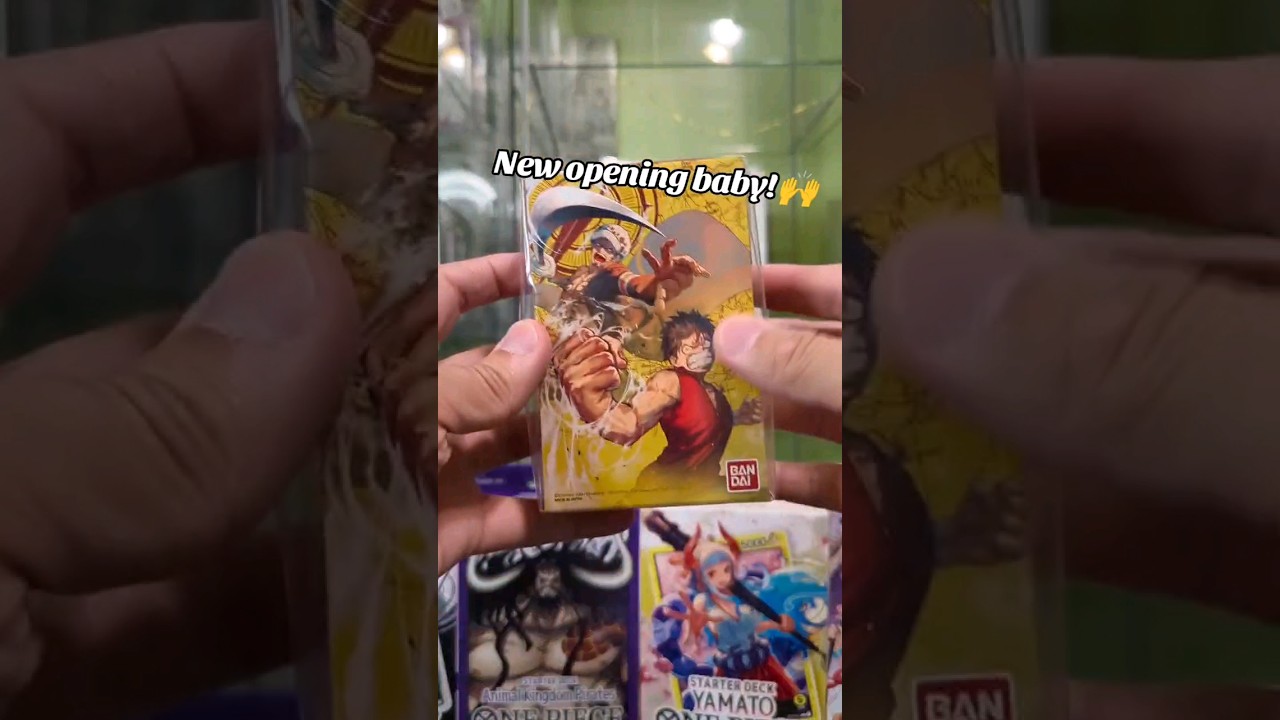 This New Double pack is 🔥🙌#onepiecetcg #onepiececardgame #packopening #op04 #shorts