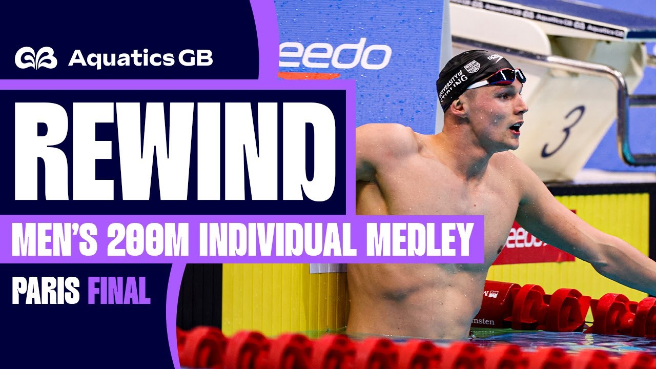 Duncan Scott in DYNAMITE form 🧨 | 200m Individual Medley Paris Final | AGB Swimming Champs 2024