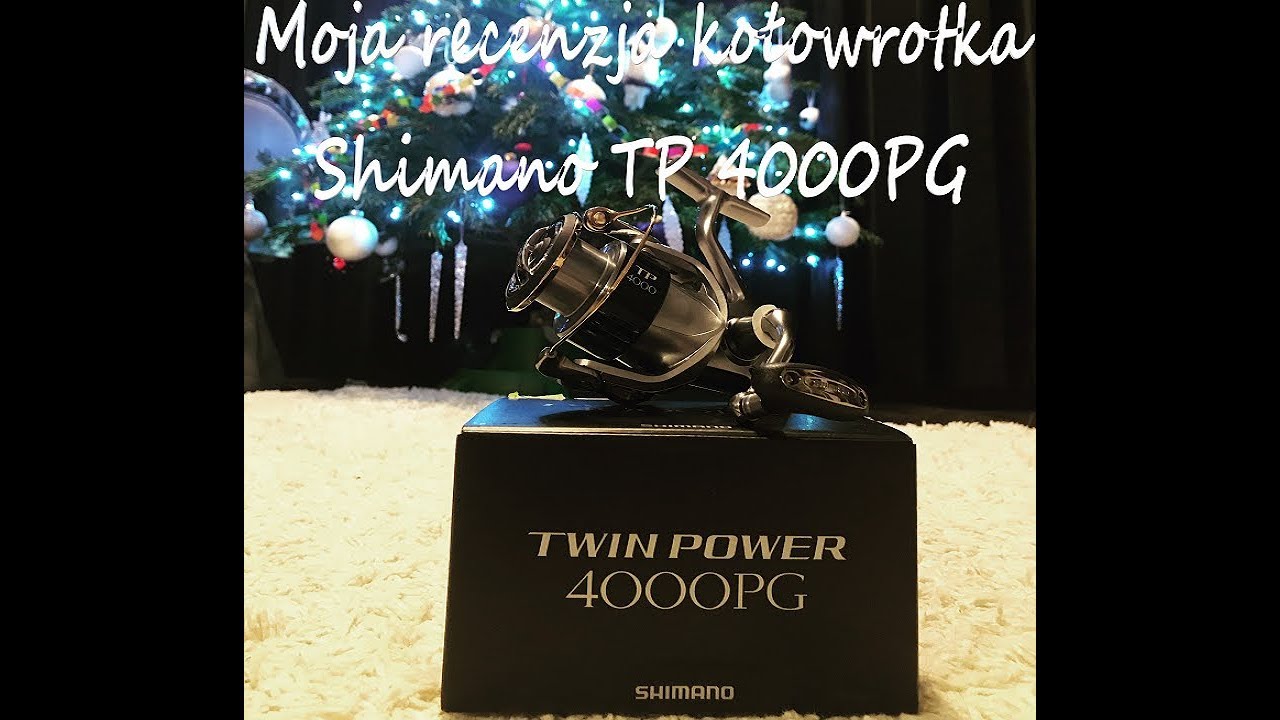 Shimano Twin Power 4000 PG moja recenzja || Unboxing my new spinning reel Shimano TP 4000 PG