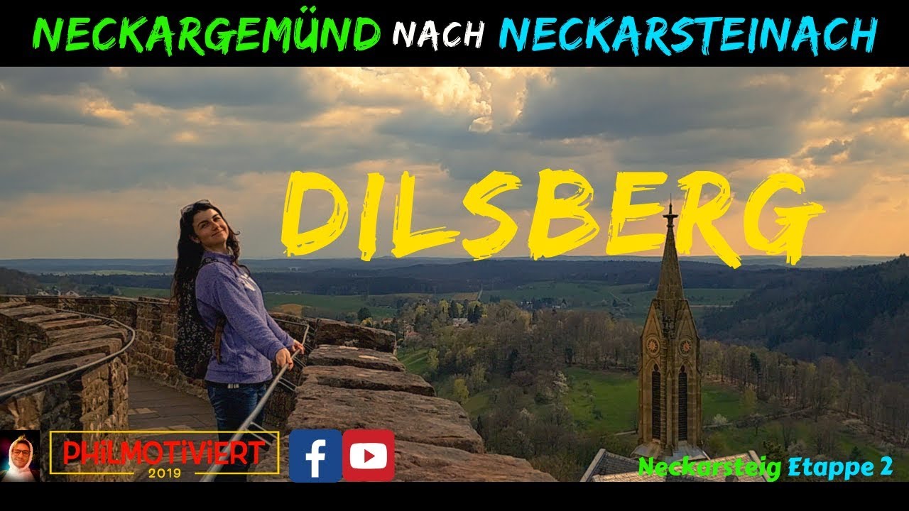 Der Dilsberg ruft! | WANDERN auf dem Neckarsteig Etappe 2 (Neckargemünd bis Neckarsteinach)