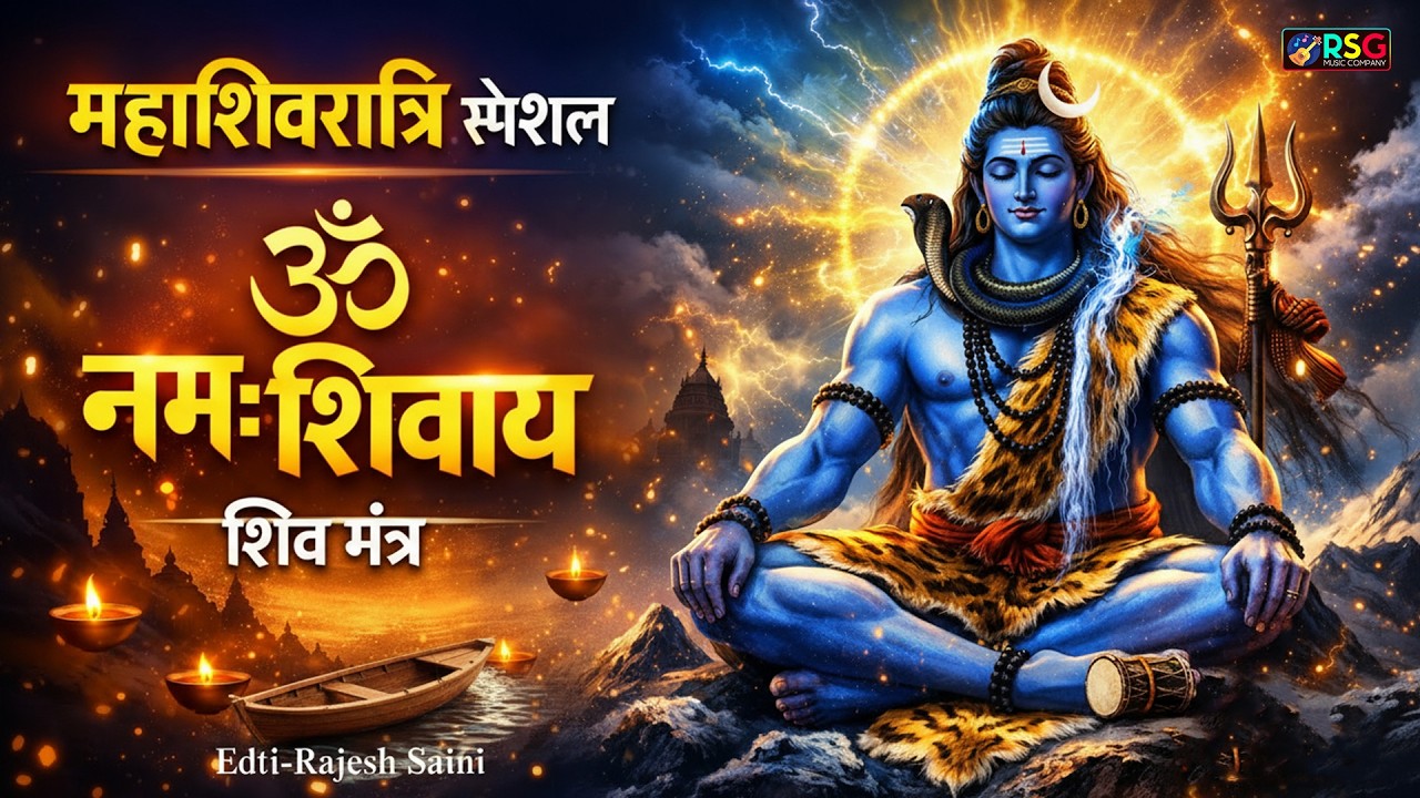 ॐ नमः शिवाय धुन | Om Namah Shivaya ShivDhun | NonStop ShivDhun | Daily Mantra | Vidhi Sharma