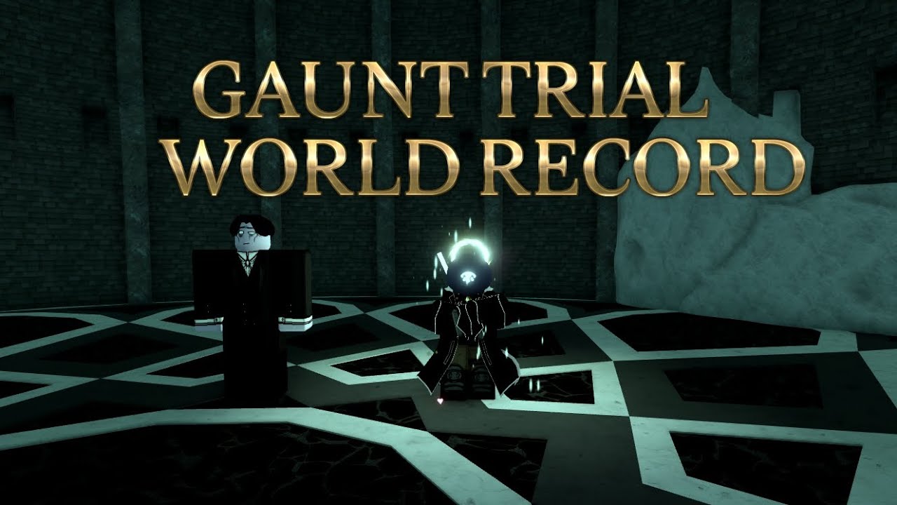 VAT (Gaunt Man) Trial World Record Speedrun [33s] | Deepwoken