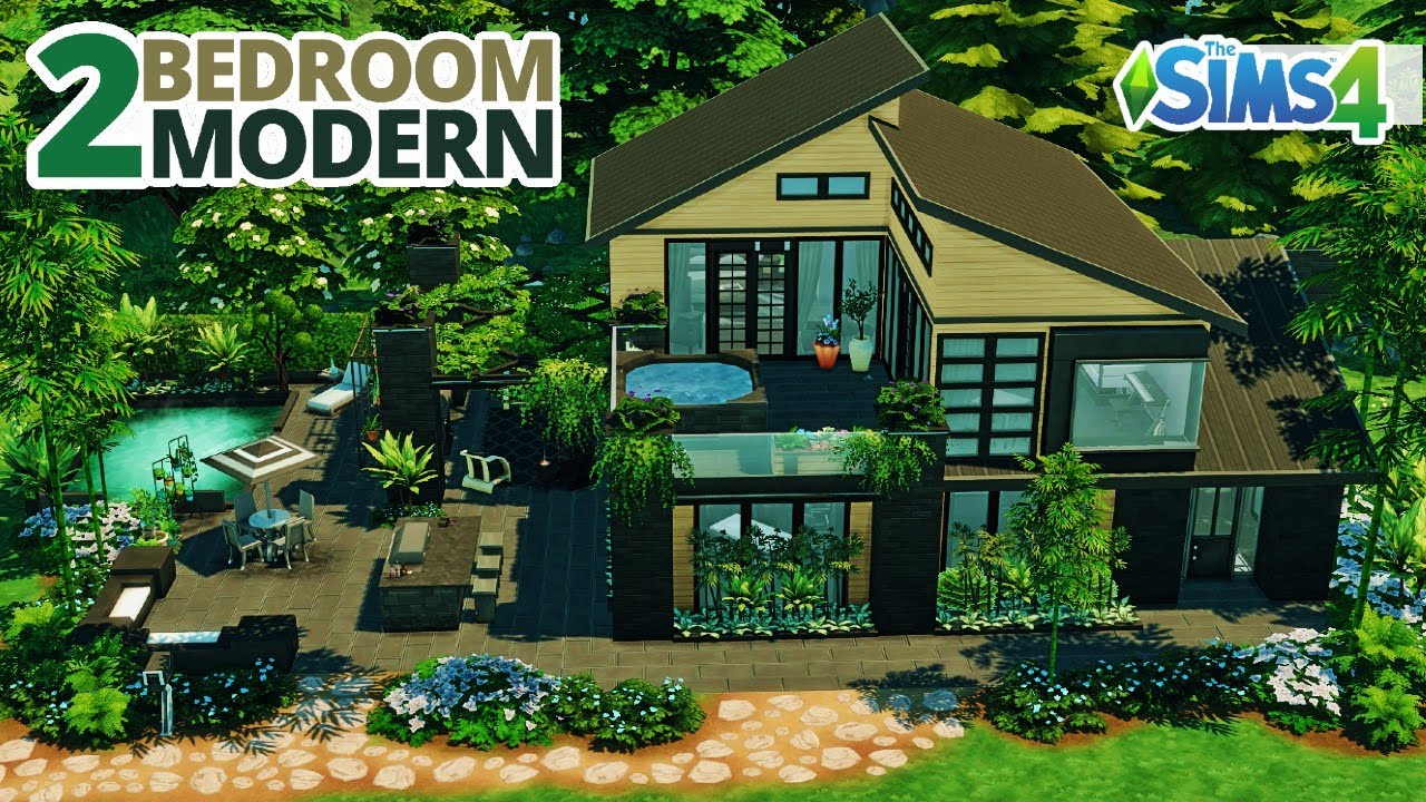 Cordelia's Modern Hideaway | Sims 4 Builds - Speedbuild