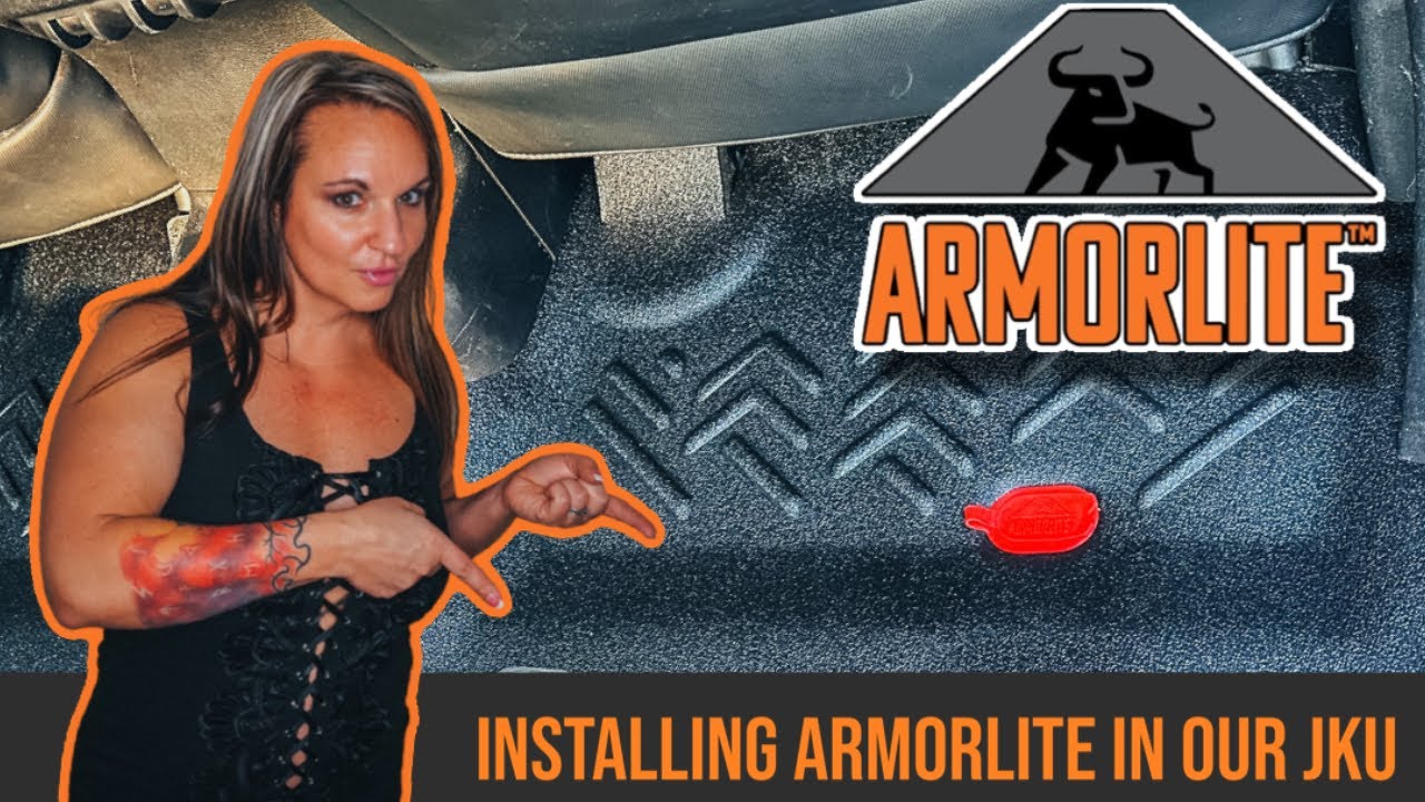 We Install Armorlite Flooring In Our 2012 Jeep Wrangler JKU and It's Even Cooler Than We Expected!