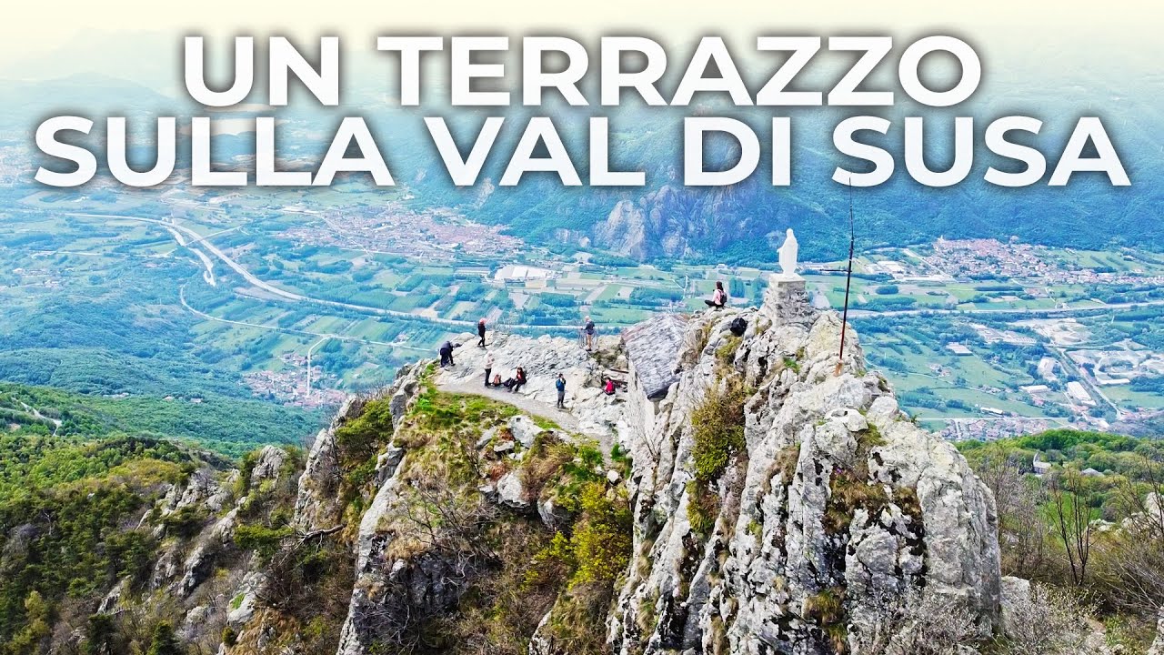 Il sentiero per Rocca Sella: un terrazzo sulla Val di Susa