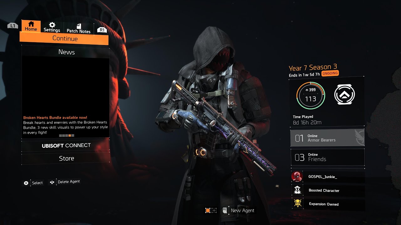Division 2 grinding 4 Capacitor The Summit.