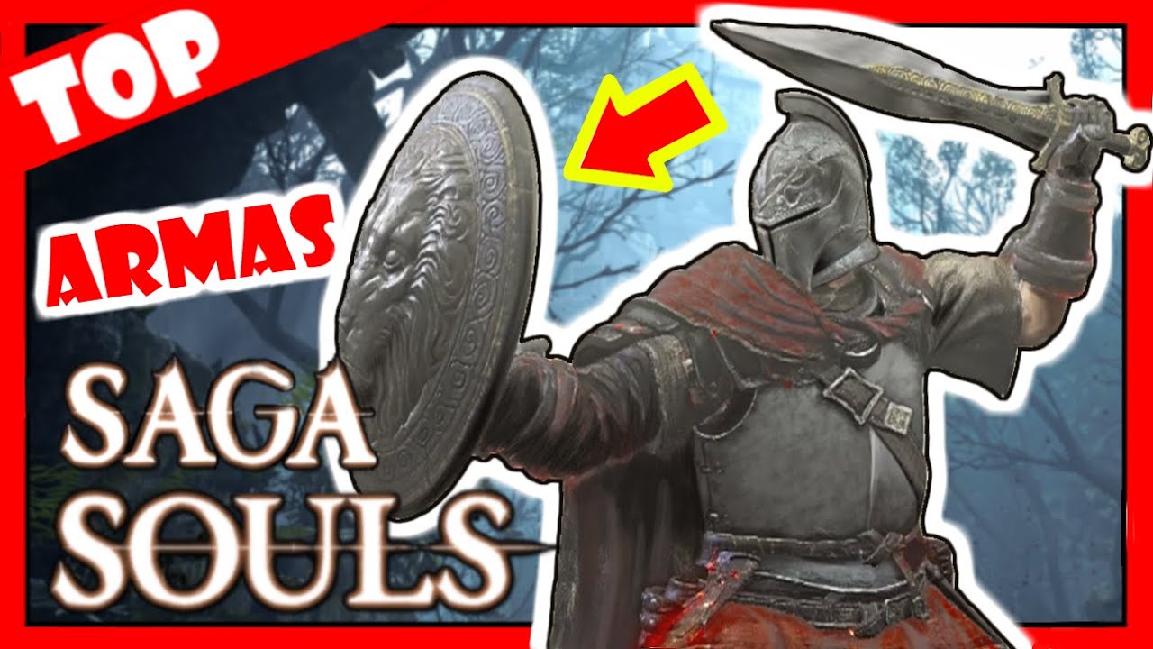 12 ARMAS HORRIBLES de la SAGA SOULS ¡que son MUY DIVERTIDAS! 😄