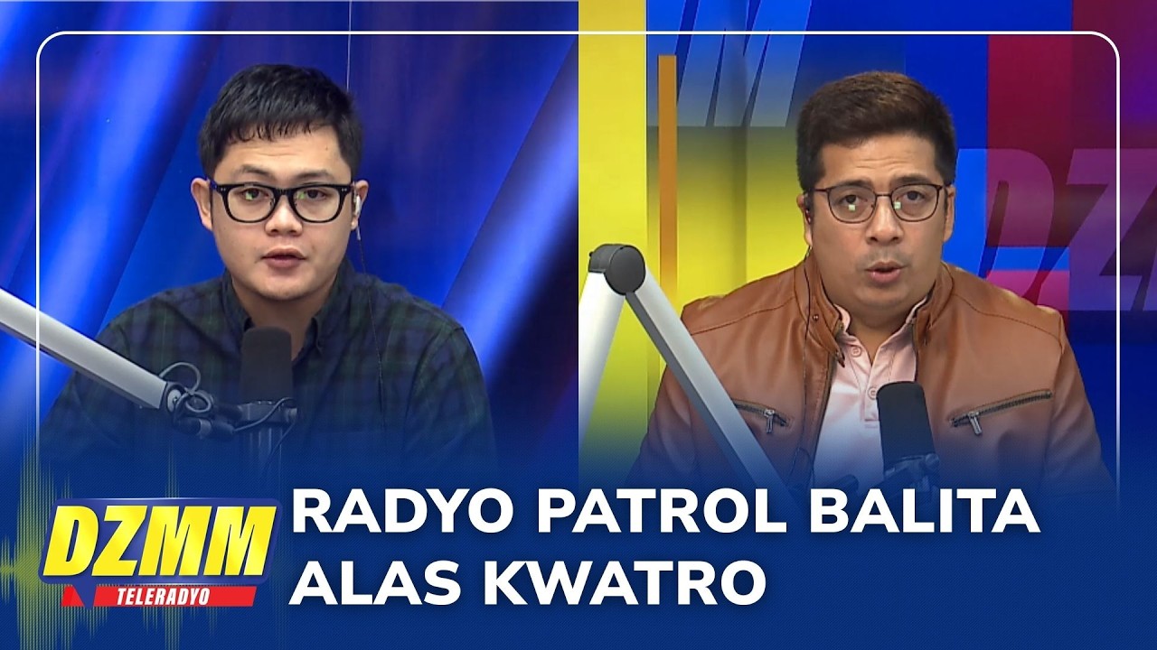 Radyo Patrol Balita Alas Kwatro | DZMM Teleradyo (16 March 2026)