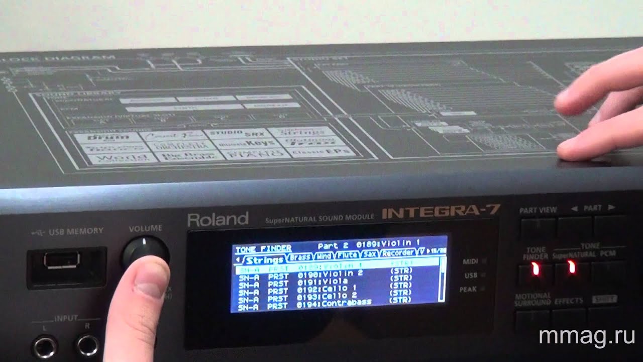 mmag.ru: Roland Integra-7 video review and demo
