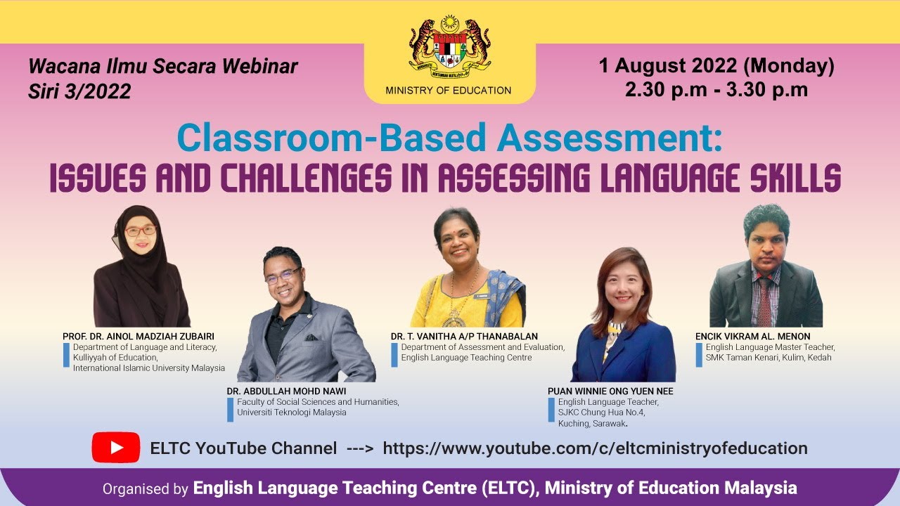 Siri 3 “Classroom-based Assessment: Issues and Challenges in Assessing Language Skills”
