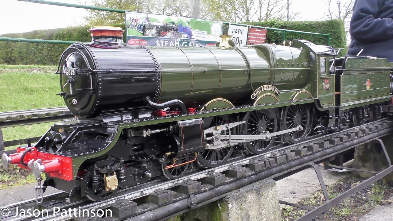 5 inch Gauge GWR 6015 King Richard III Live Steam Locomotive