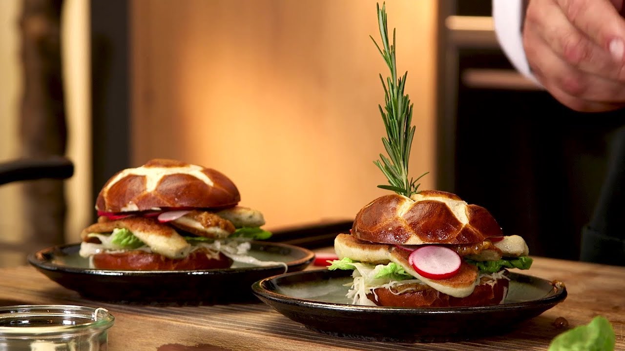 Weißwurstburger und rote Beete Burger - bayerische Burgervariationen | Das schnelle Gericht