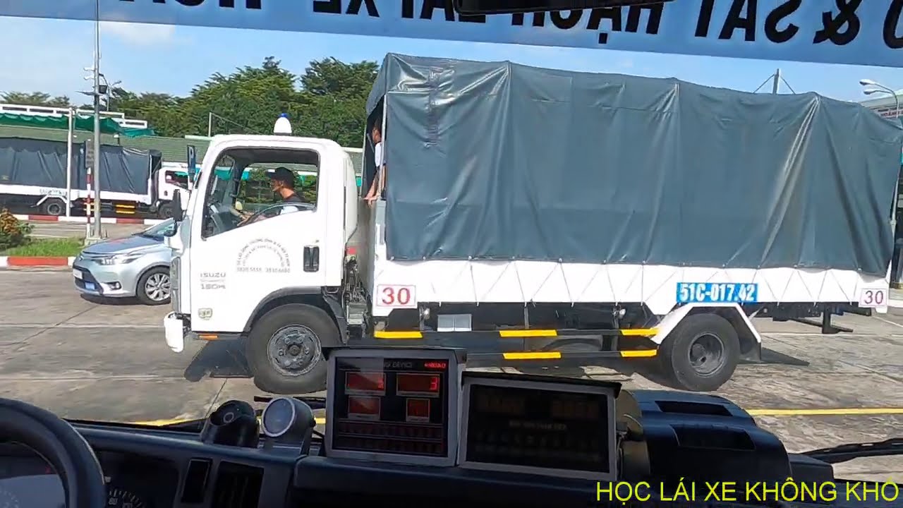 KINH NGHIỆM THI SÁT HẠCH LÁI XE HẠNG C ĐẠT 100 ĐIỂM SÂN HOÀNG GIA