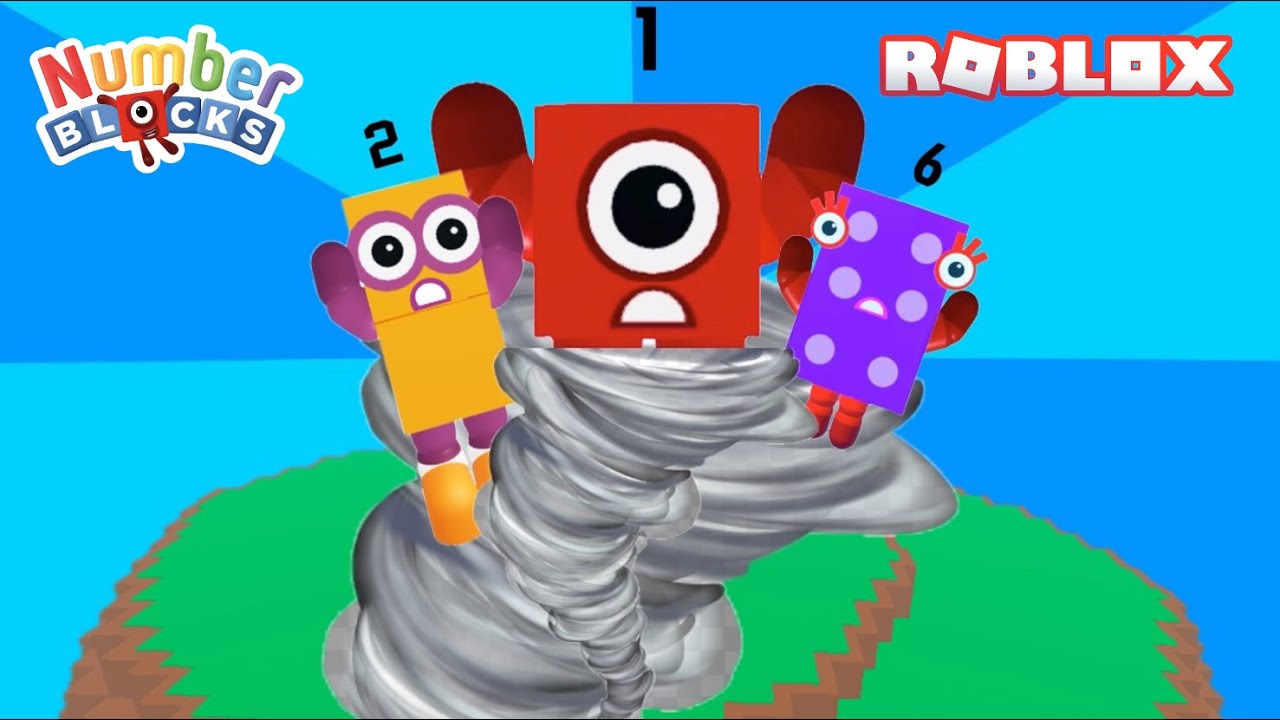 Numberblocks 1-10: выживание в условиях стихийных бедствий | Roblox