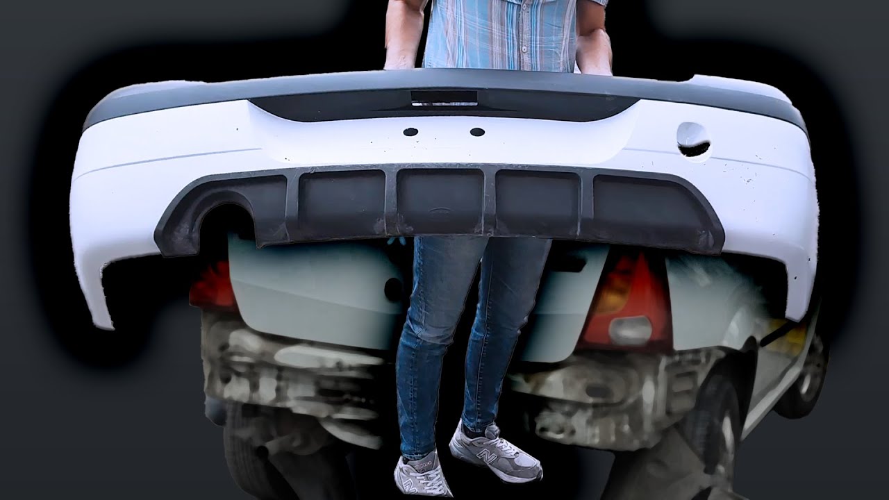 آموزش تعویض سپر عقب ال90 -  (Dacia Logan rear bumper replacement tutorial)
