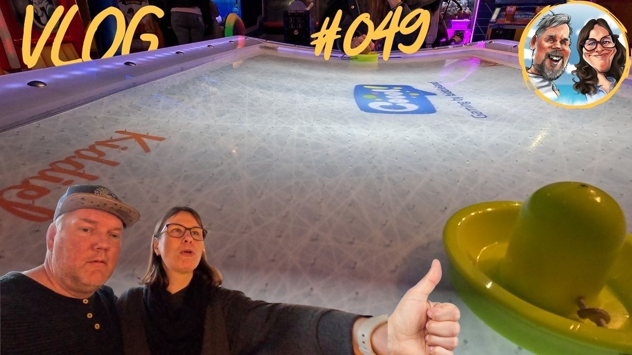 Daily Vlog #049 | 5:1 beim Airhockey verloren 😅 + Werbefilmdreh im Büro