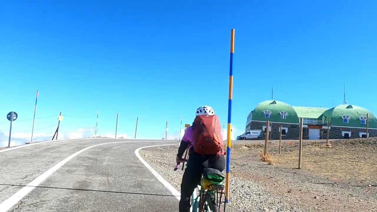 wspinaczka rowerowa na Pico Veleta / cycling climb to Pico Veleta