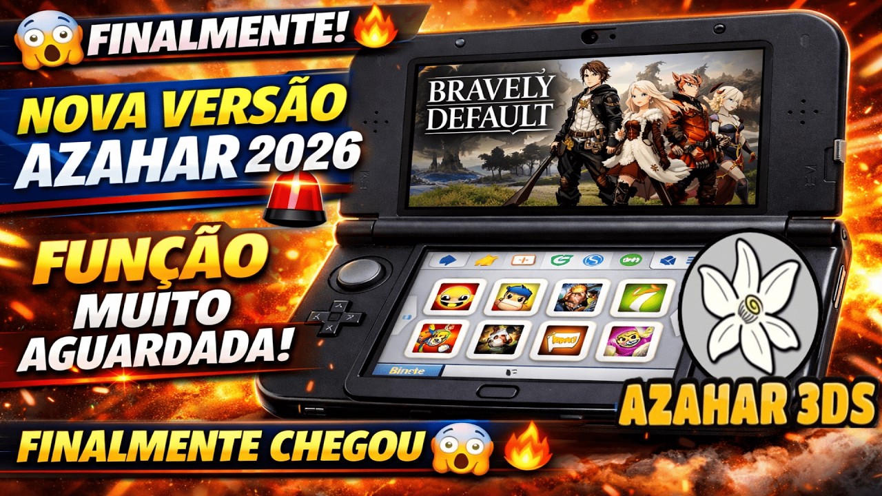 😱 FINALMENTE!🔥 NOVA VERS&Atilde;O DO AZAHAR 2026 🚨NOVA FUN&Ccedil;&Atilde;O MUITO AGUARDADA FINALMENTE CHEGOU 😱🔥