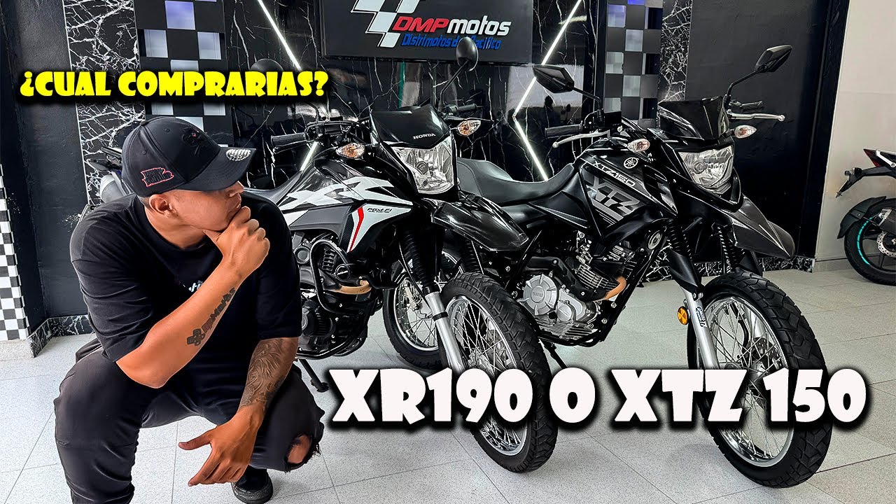 🚨 XR190l vs XTZ150 Frente a Frente ¿Cual comprarías?