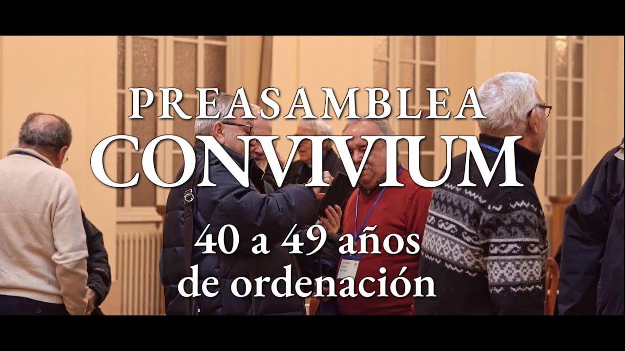 Quinta preasamblea presbiteral camino de CONVIVIUM | 40 a 49 años de ordenación