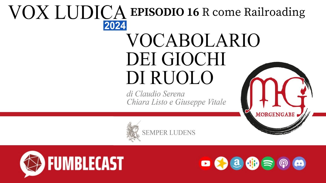 VOX LUDICA Vocabolario dei Giochi di Ruolo - R come Railroad
