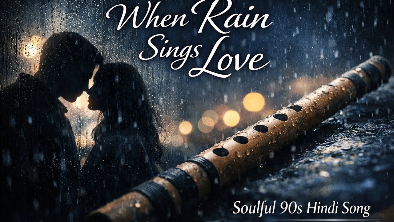 Baarish Ki Baansuri | A 90s Style Soulful Hindi Love Song with Rain & Flute