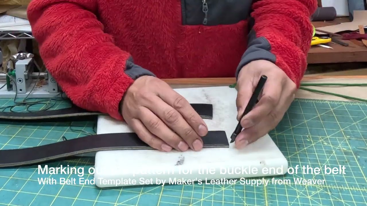 December 2025 Chahin Leather belt construction