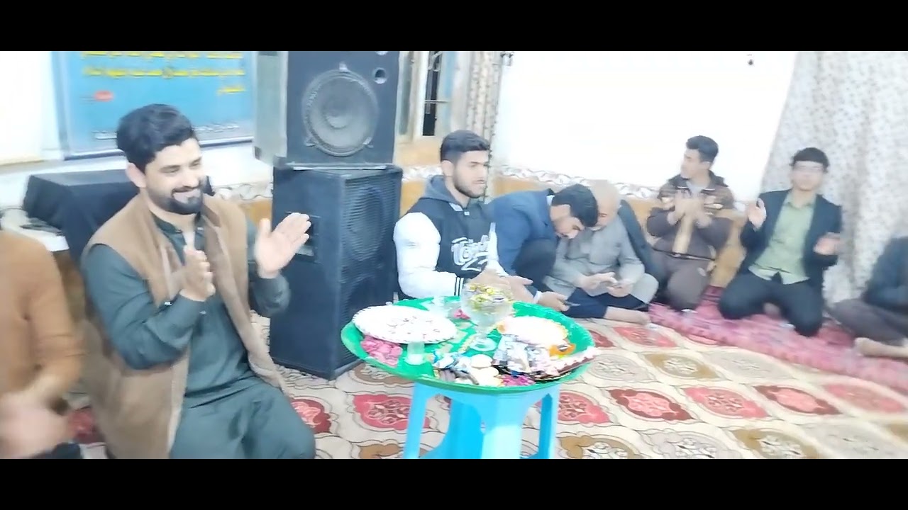 ليله البارحه  ليلة مولد الإمام المهدي (عجل الله فرجه )  الرادود  (علي حسين السعداوي)