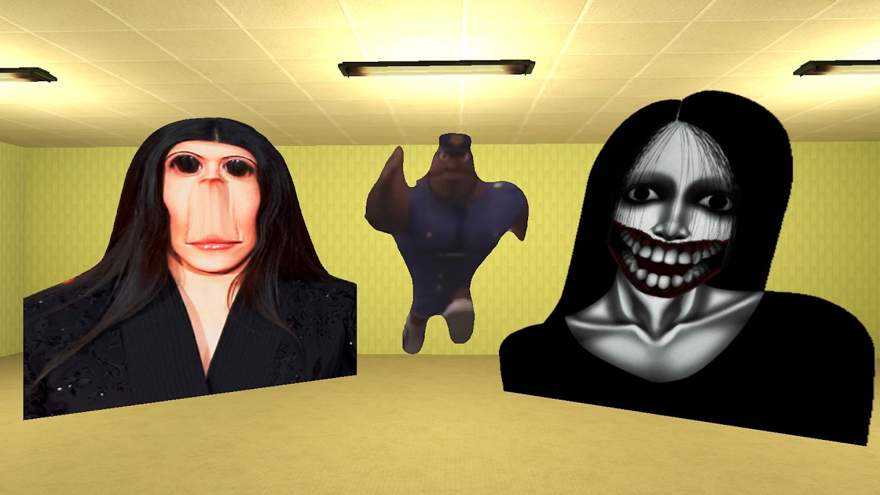 Obunga, Kuchisake Onna And Tomino Nextbot Gmod