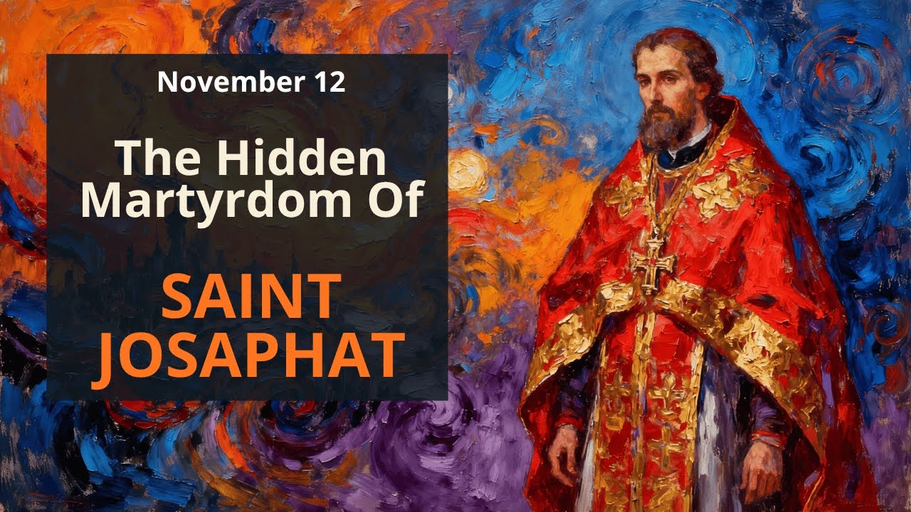 Nov.12 &mdash; The Hidden Martyrdom of Saint Josaphat: The Bishop Who Died for Christian Unity