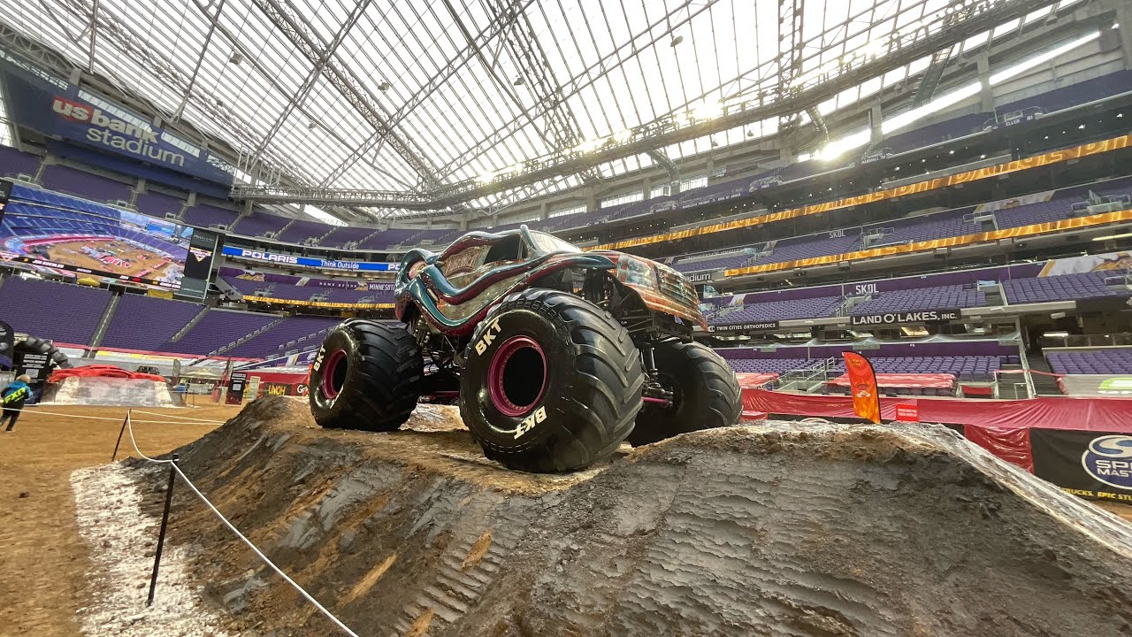 Monster Jam Freestyle | Kraken - Nick Pagliarulo | US Bank Stadium Minneapolis | February 18 2023