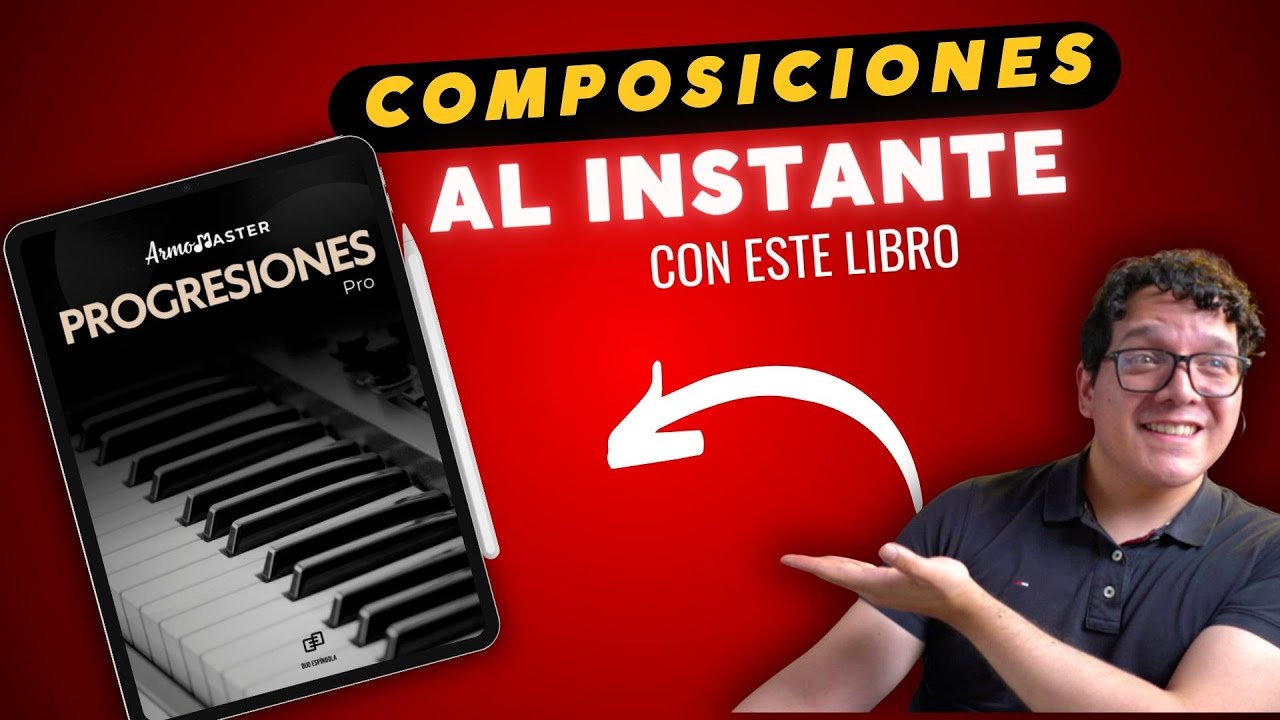🎹 El mejor libro para COMPONER al instante | 5 formas CREATIVAS de usar las progresiones más FAMOSAS