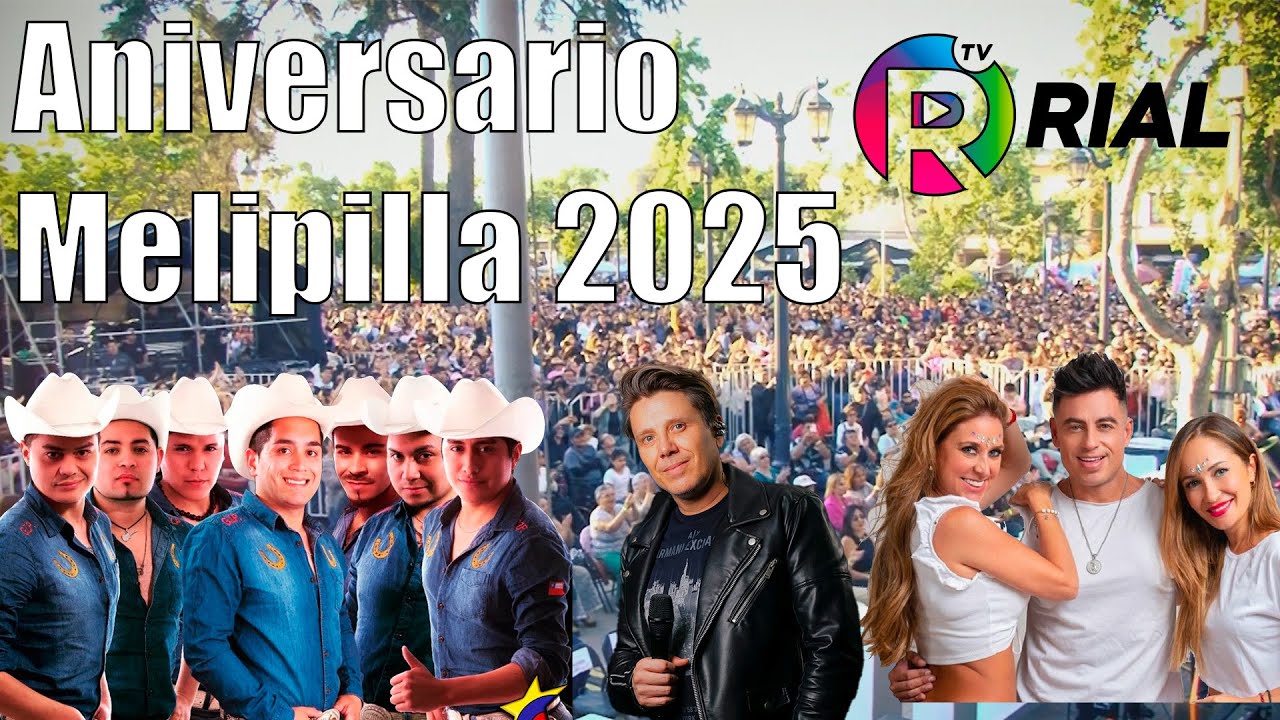 🎂¡Así se vivió el Aniversario de Melipilla 2025!  show con Zúmbale Primo, Andrés de León y Axé Bahía
