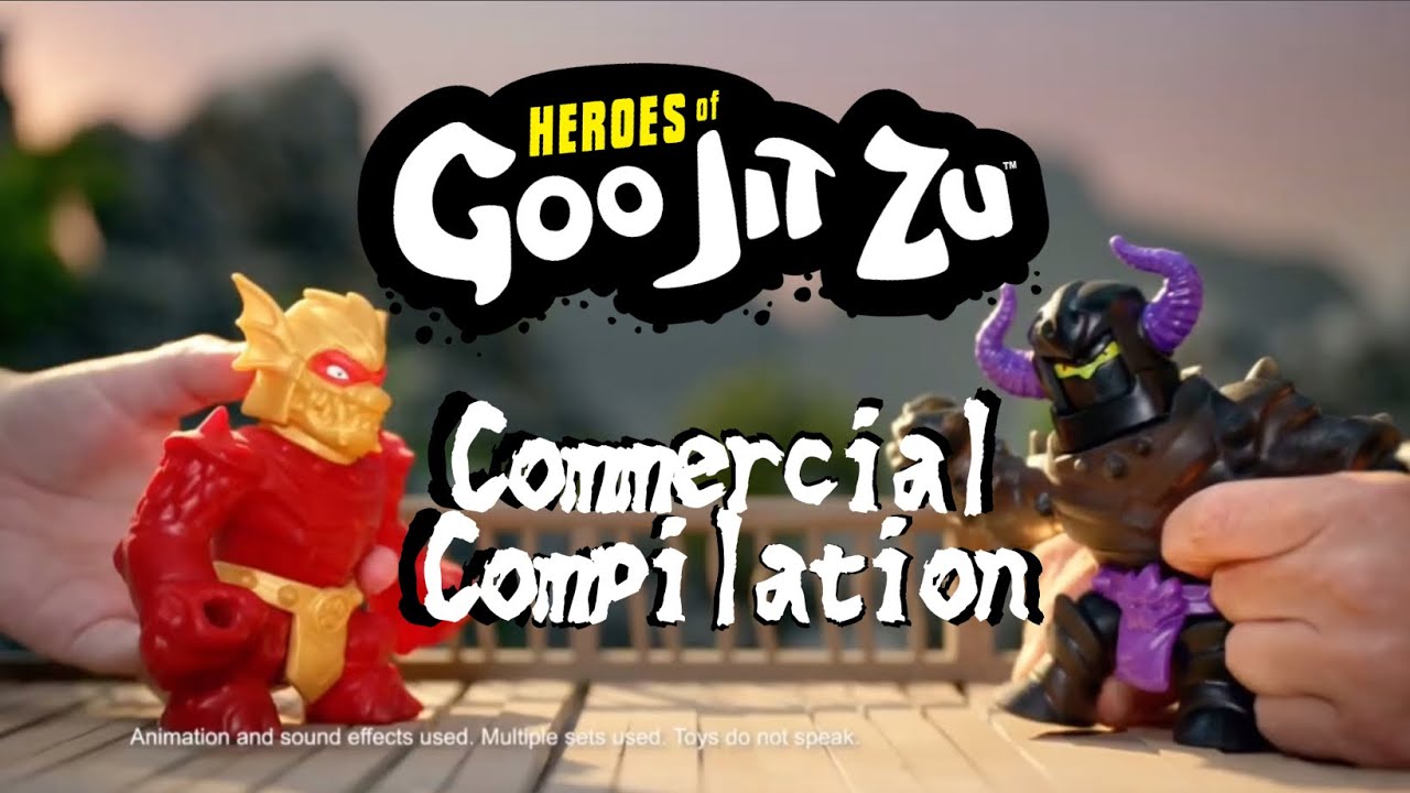 Heroes Of Goo Jit Zu Commercial Compilation (Series 1 -11)