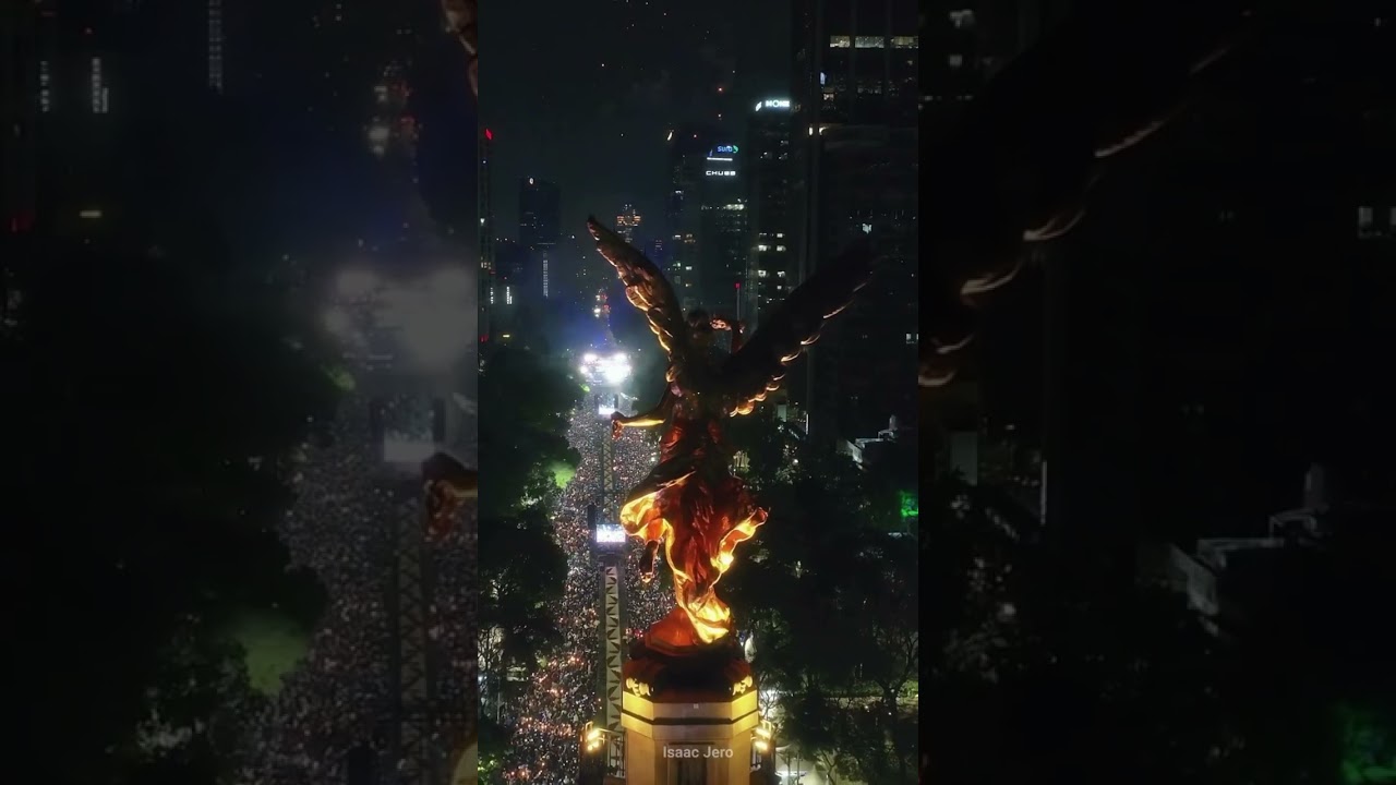 MÉXICO RECIBE EL AÑO 2025 AL ESTILO HIGH ENERGY, todos los Mexicanos bailando con eufória.