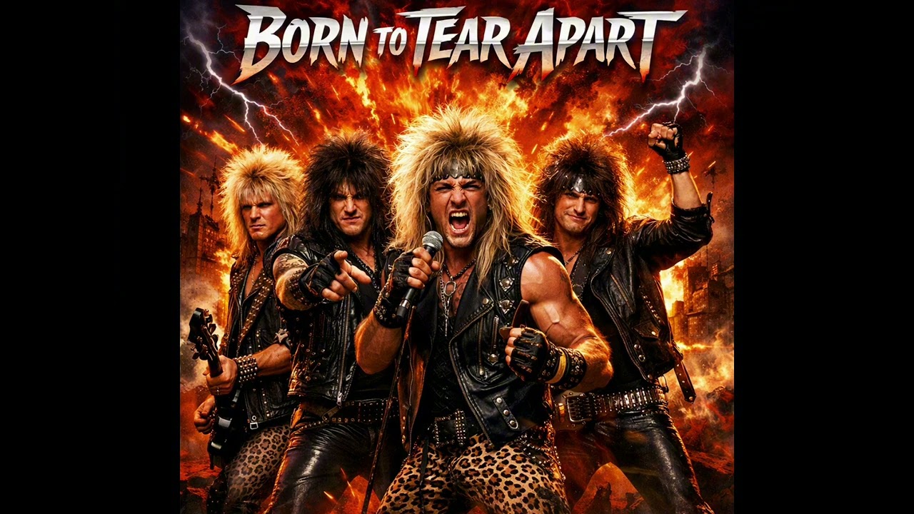 BORN TO TEAR APART ( METAL 80S-STYLE)