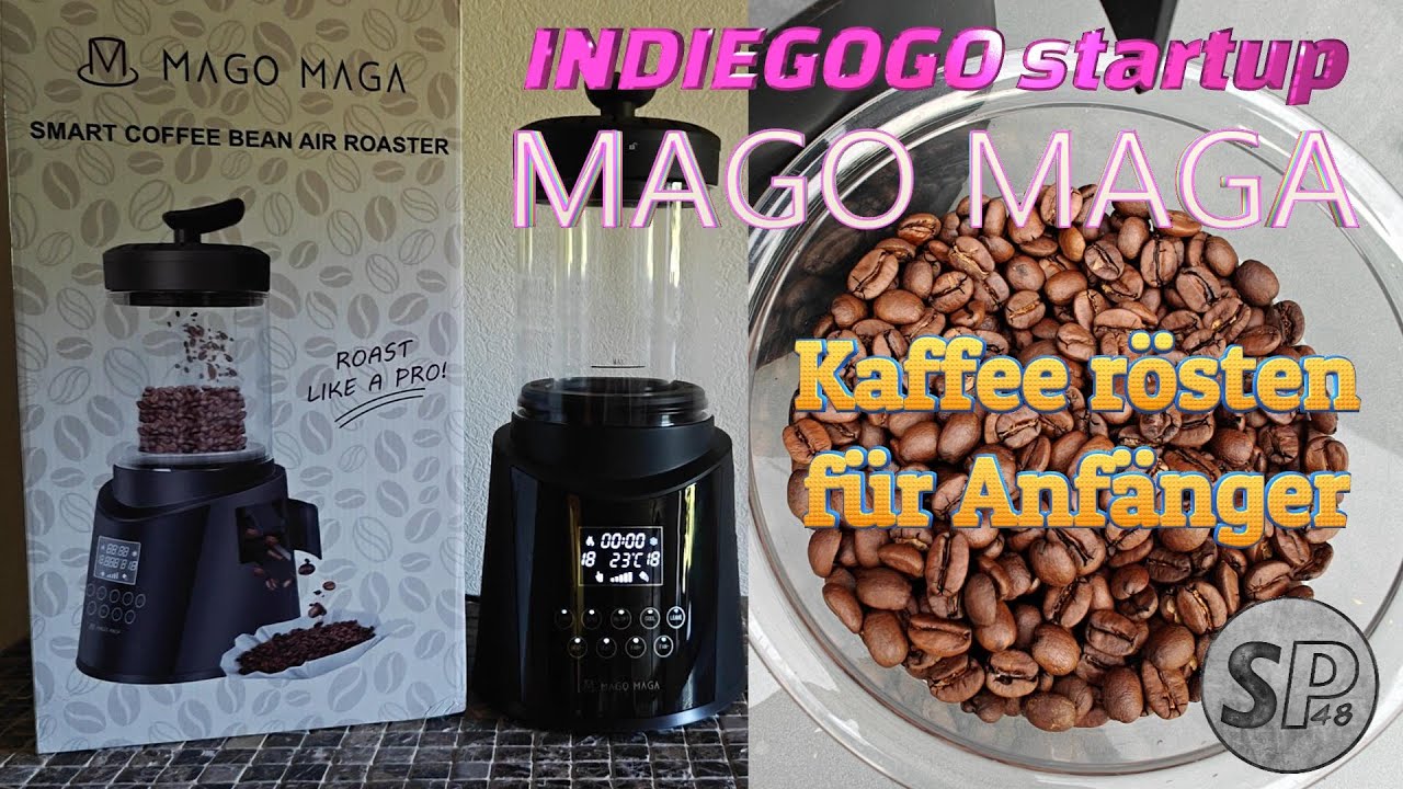 Mago Maga Roma Pro Kaffee-Röster für Einsteiger