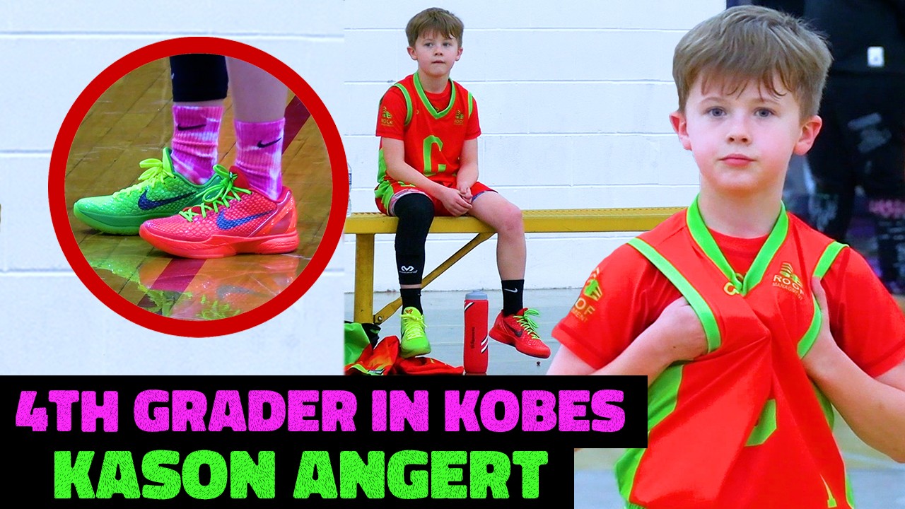 Kason Angert is BACK - 4th Grader SHOWS HANDLE and VISION at Buckeye Prep Invitational