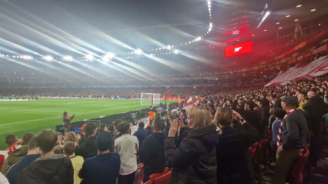 4-0 win Arsenal vs PSV back in the champions league 💪🏼