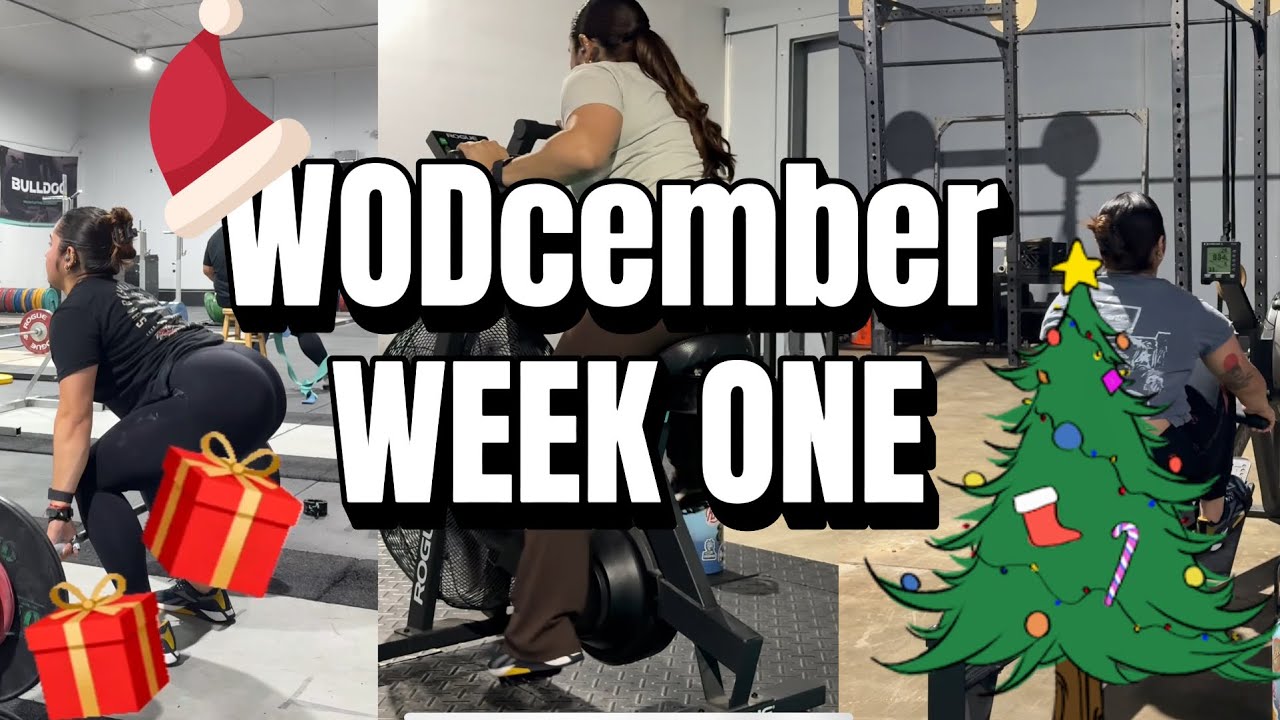 WODcember EP.1 | week one out of 4 following the mayhem CrossFit program for the month of December! 