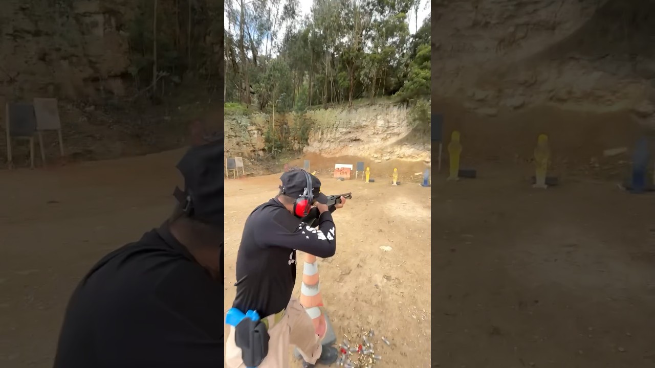 Disp4ro especial con Esc0peta, pr&aacute;ctica de pol&iacute;gono #disparos #poligono #escopeta