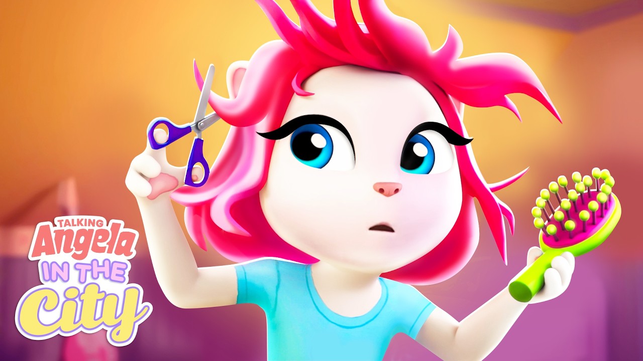 NEW EPISODE! Angela's Bad Hair Day 🫣🤦🏻&zwj;♀️ Talking Angela: In The City (S2 Episode 8)