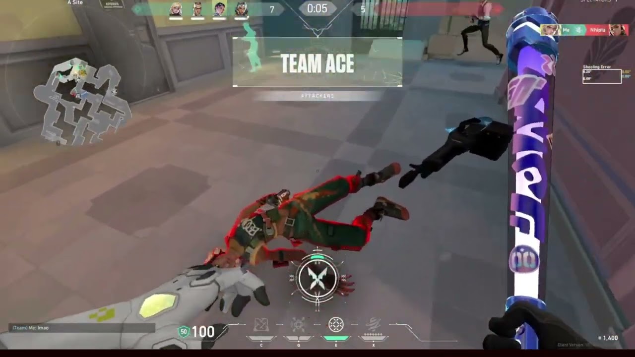 Deadlock using Wall-Hacks? Or Peak Game-sense?