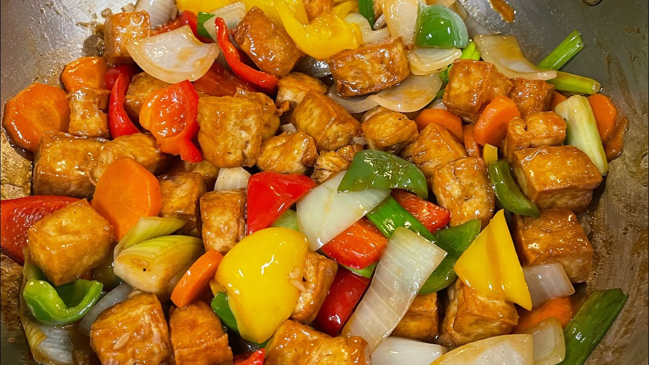 SWEET AND SOUR TOFU|HOMECOOKING