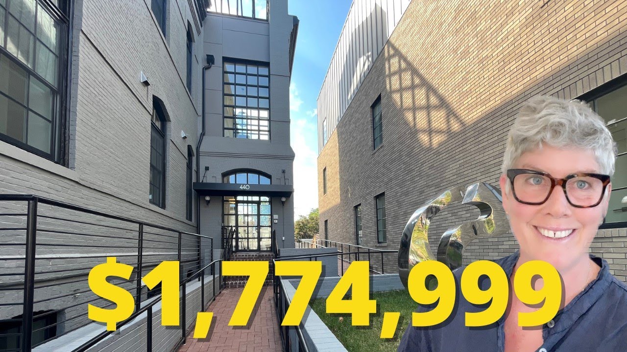 Million Dollar Listings - Inside a Washington DC penthouse loft in a converted 1883 schoolhouse!