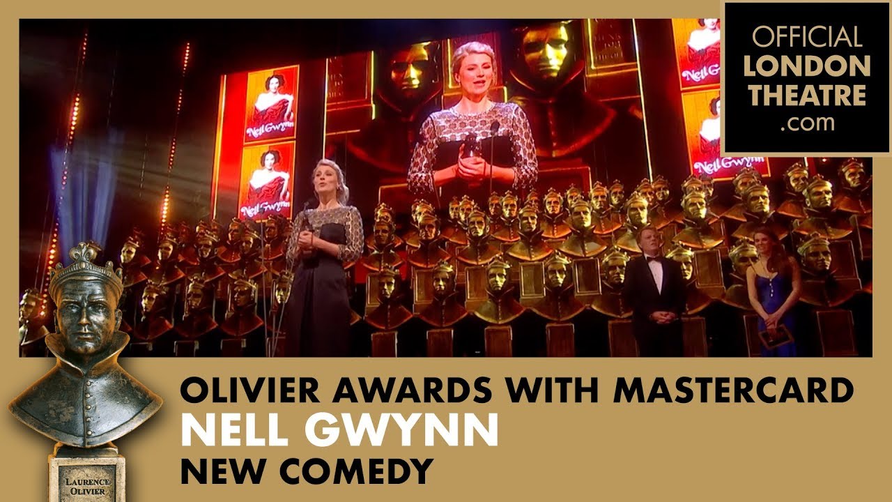 Nell Gwynn wins Best New Comedy | Olivier Awards 2016 with Mastercard