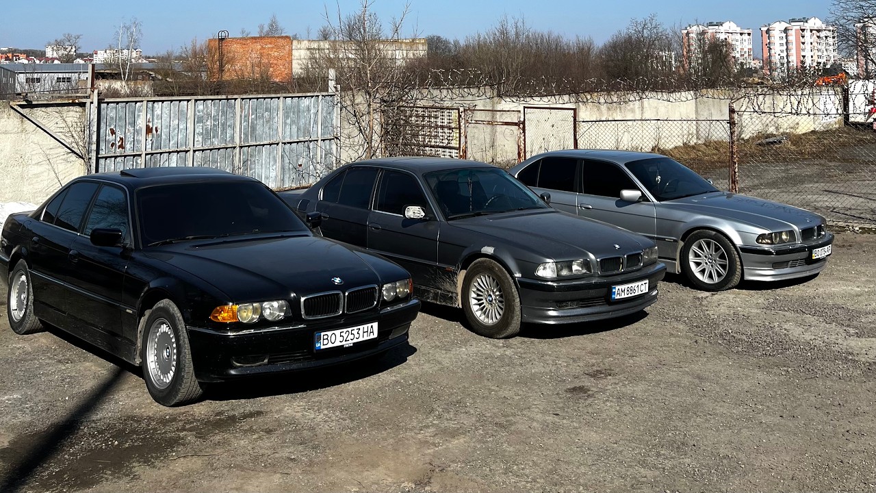 Купили ТРИ BMW E38 за тиждень | Великий випуск