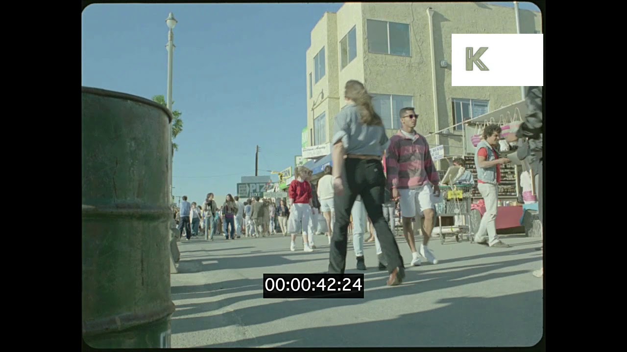 1980s Venice Beach Scenes, Los Angeles, 35mm