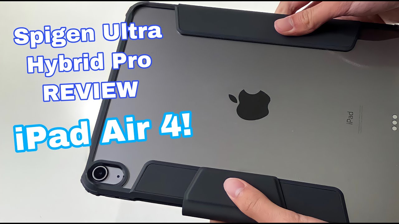 Spigen Ultra Hybrid Pro Case (Black) Review - Apple iPad Air 10.9 Inch 4th Generation